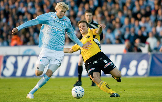 Ola Toivonen, Malmö FF och Anders Svensson, Elfsborg