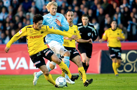 Emir Bajrami, Elfsborg och Ola Toivonen, Malmö FF