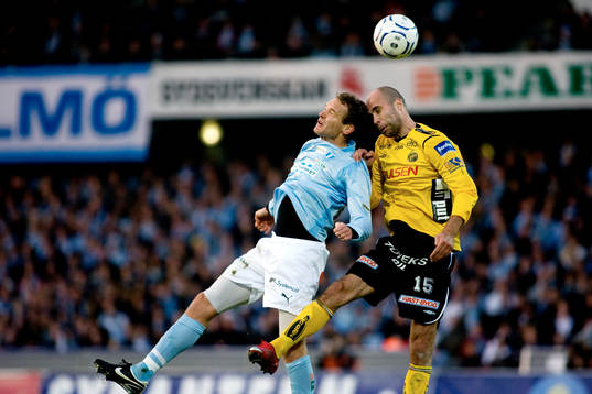 Jonatan Johansson, MFF och Teddy Lucic, Elfsborg