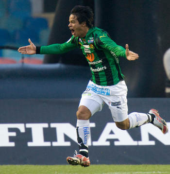 1-0 Wanderson do Carmo, jubel