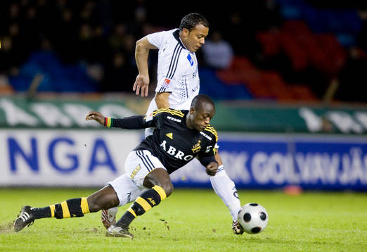 Kali Ongala,  Sundsvall, och Saihou Jagne, AIK