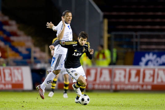 Kali Ongala,  Sundsvall, och Jorge Ortiz, AIK