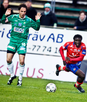 Cedomir Zarkovic, Ljungskile, Razak Omotoyssi, Helsingborg