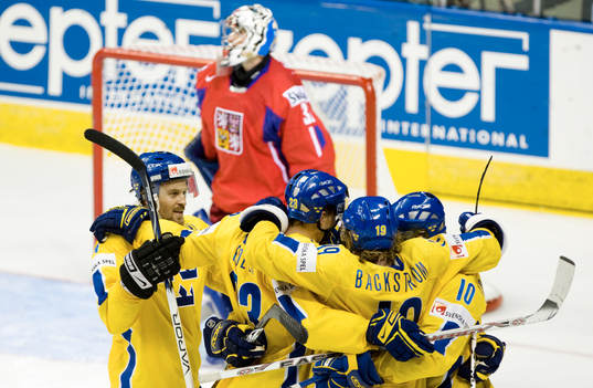 4-3 av Patric Hörnqvist, jubel