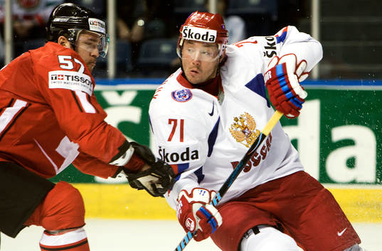 Goran Bezina och Ilya Kovalchuk