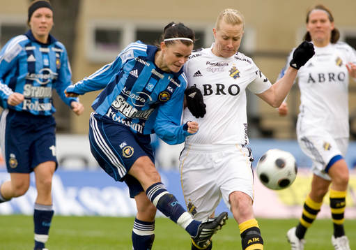 Madelene Göras, Djurgården och Anne Mäkinen, AIK