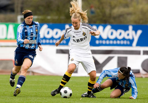 Ann-Marie Norlin, Djurgården, Emma Lundh, AIK och Madelene