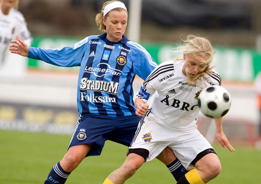 Sara Thunebro, Djurgården och Elin Ekblom Bak, AIK