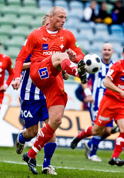 Thomas Magnusson, Norrköping, gjorde självmål
