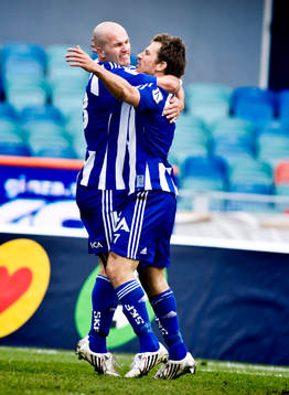 Jonas Wallerstedt, Tobias Hysén, Göteborg, jubel