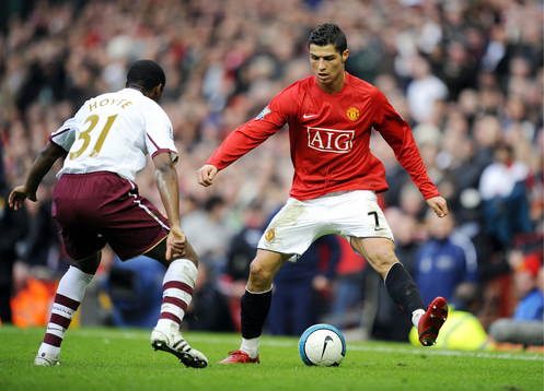 Fotboll, Premier League (Engelsk Liga), Manchester United v