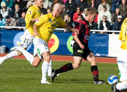 Tobias Nilsson, Falkenberg och Stefan Bergfoft,