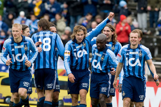 Sebastian Rajalakso, Djurgården, gratuleras