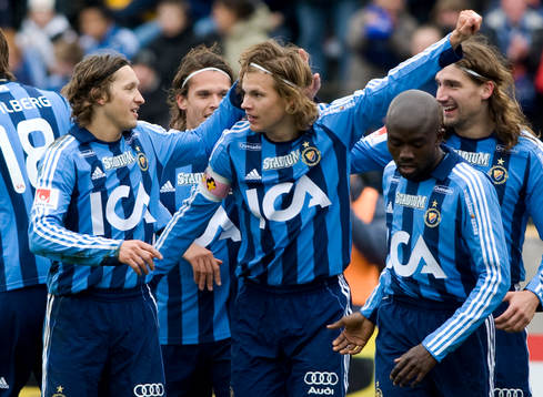 Sebastian Rajalakso, Djurgården, gratuleras