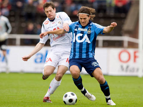Sebastian Johansson, Halmstad och Martin Andersson,