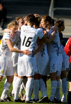 Fotboll, damallsvenskan, LDB, jubel