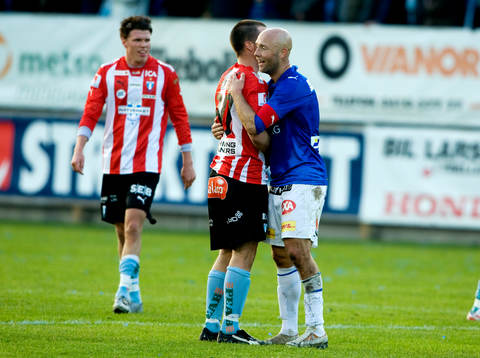 Daniel Andersson, Malmö och Mattias Thylander, Trelleborg