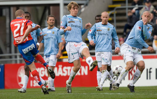 1-0  Christoffer Andersson skjuter förbi hela Gefle