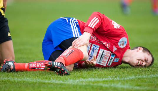 Skada, Karlskrona-spelare skadad