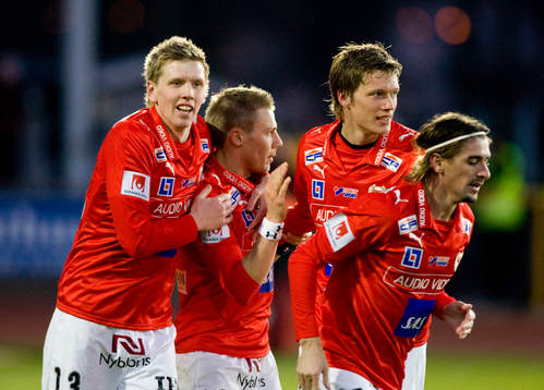 David Elm, Patrik Ingelsten, Viktor Elm och Cesar Santin,