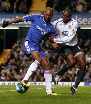 Nicolas Anelka, Chelsea och Emmerson Boyce, Wigan