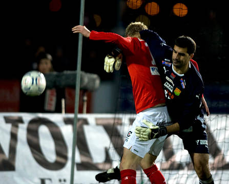 Dime Jankulovski, målvakt, Gais och Viktor Elm, Kalmar