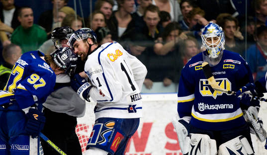 Josef Melichar och Per Ledin, bråk, slagsmål, Stefan Liv,