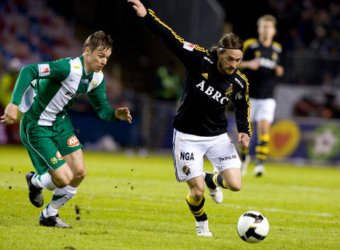 David Johansson, Hammarby och Mats Rubarth, AIK
