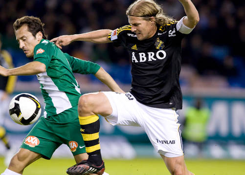Louay Chanko, Hammarby, och Daniel Tjernström, AIK
