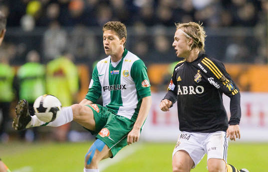 Paulinho Guará, Hammarby, och Pierre Bengtsson, AIK