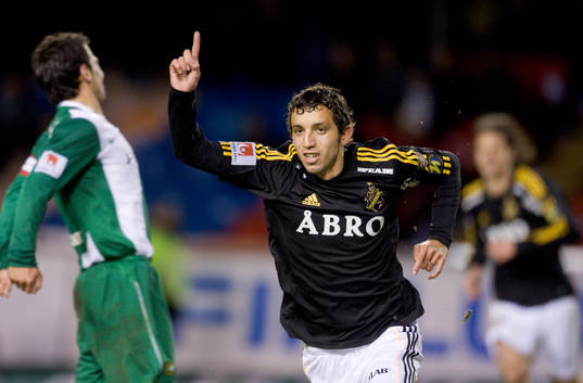 Jorge Ortíz, AIK, jubel
