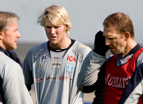 Ola Toivonen, i samtal med Roland Nilsson, tränare Malmö