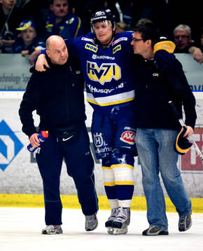 Andreas Jämtin, skada