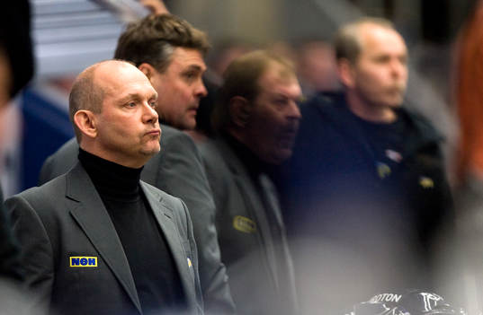 Kent Johansson, tränare och Thomas Ljungbergh,
