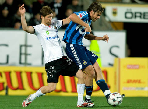Magnus Wikström, Örebro, och Mikael Dahlberg, Djurgården