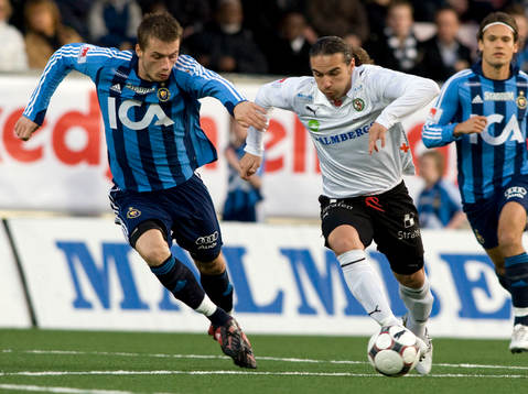 Sölvi Ottesen, Djurgården, och Nordin Gerzic, Örebro