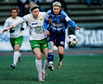 Karin Lisell, Hammarby och Victoria Svensson, Djurgården