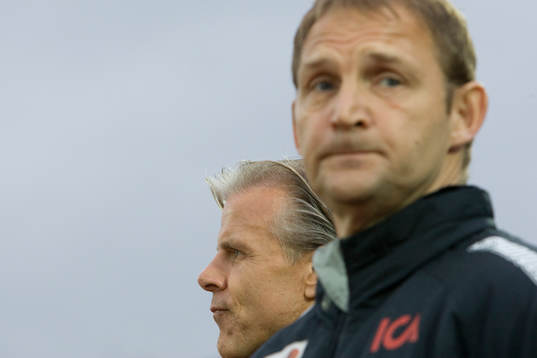 tränare, Roland Nilsson och Hans Green