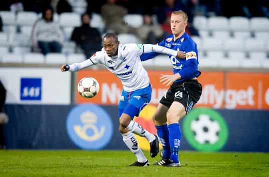 Kevin Amuneke och Peter Larsson