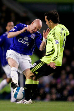 Andy Johnson, Everton och Ricardo Carvalho, Chelsea