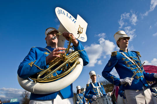 Ungdomsorkester, saxofon, instrument, orkester, musik