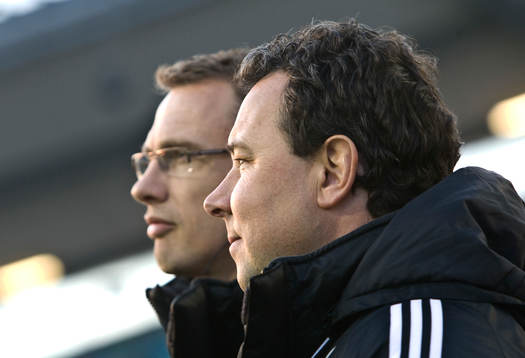 Jonas Olsson och Stefan Rehn, tränare