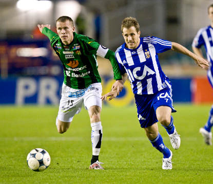 Fredrik Lundgren och Tobias Hysén