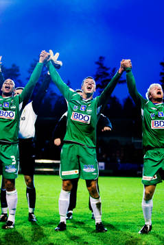 Martin Smedberg-Dalence, matchhjälte, jubel