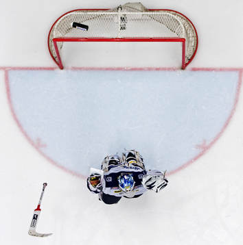 Stefan Liv, målvakt, HV71, jubel