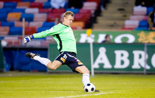 Johan Dahlin, målvakt