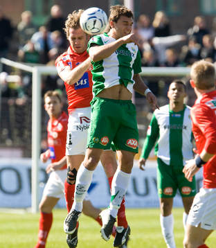 Lasse Johansson, Kalmar och Claudio Dadomo, Hammarby