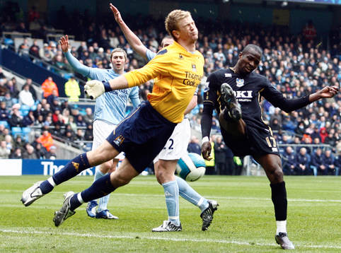 Fotboll, engelsk, Premier League, Manchester City -