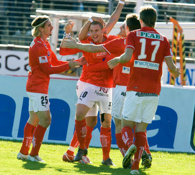 Patrik Ingelsten, Kalmar, jubel