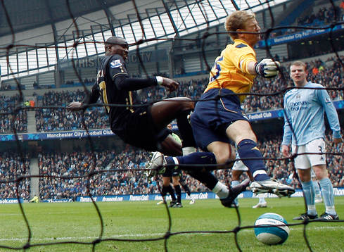 Fotboll, engelsk, Premier League, Manchester City -